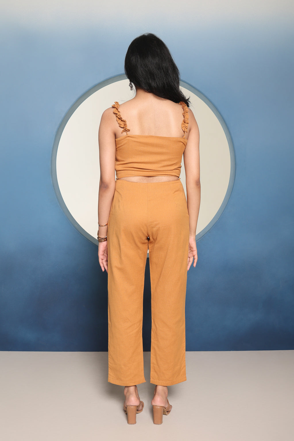 Aabha - Button-Down Single Tone Co-ord Set