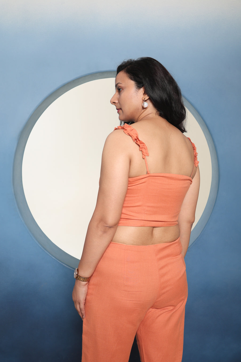 Aabha - Button-Down Single Tone Co-ord Set