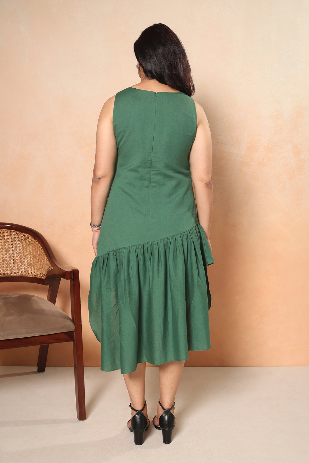 Raga - Sleeveless Dipped Hem Dress