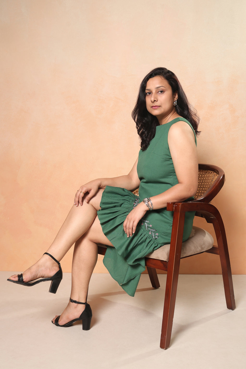 Raga - Sleeveless Dipped Hem Dress