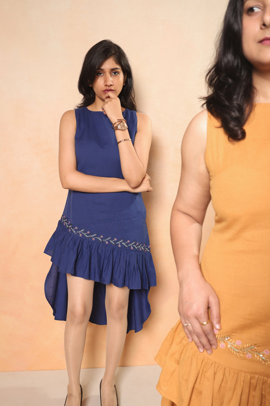 Raga - Sleeveless Dipped Hem Dress